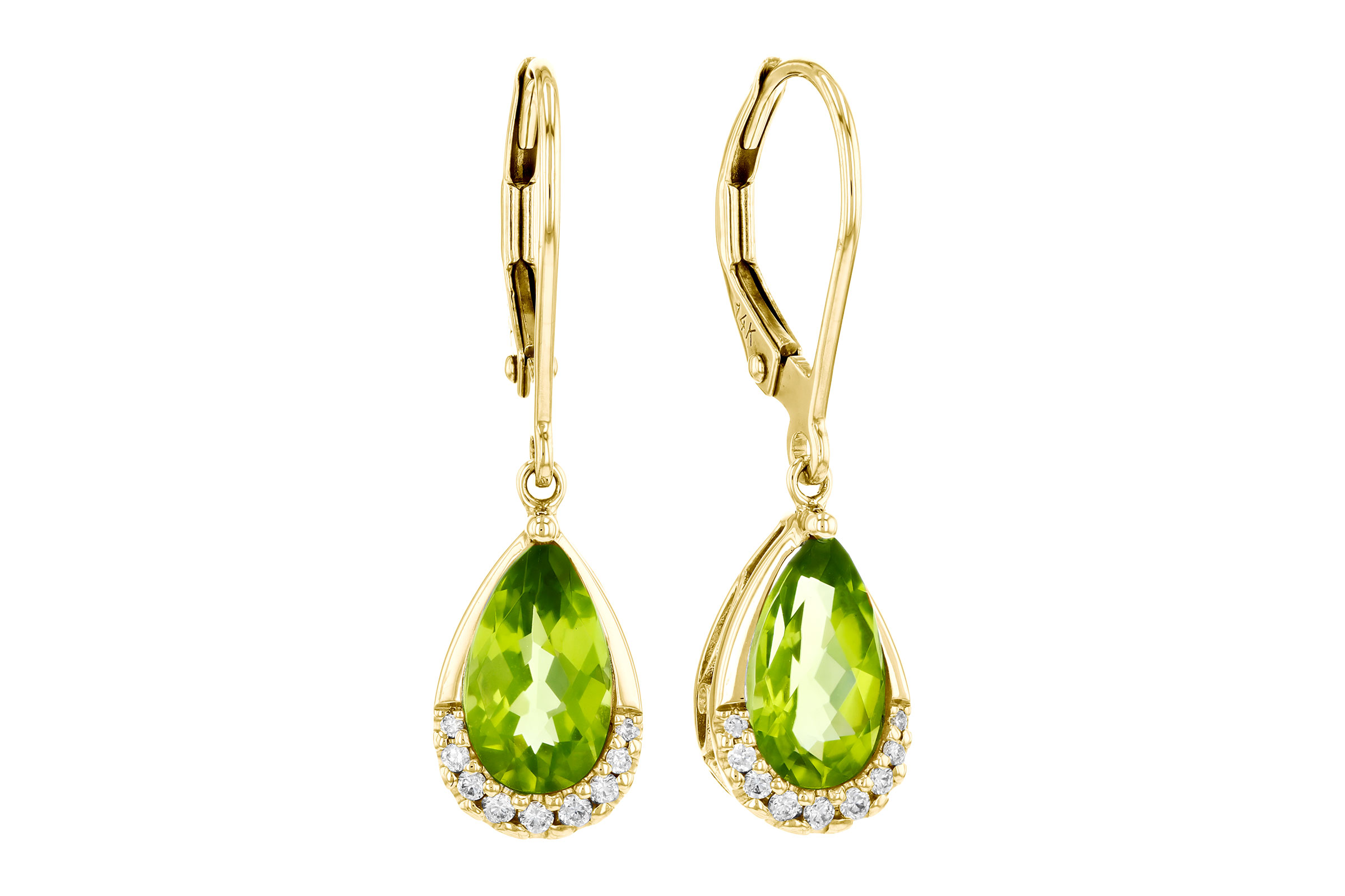 H312-01834: EARR 1.85 PERIDOT 1.94 TGW (9x5MM PS)