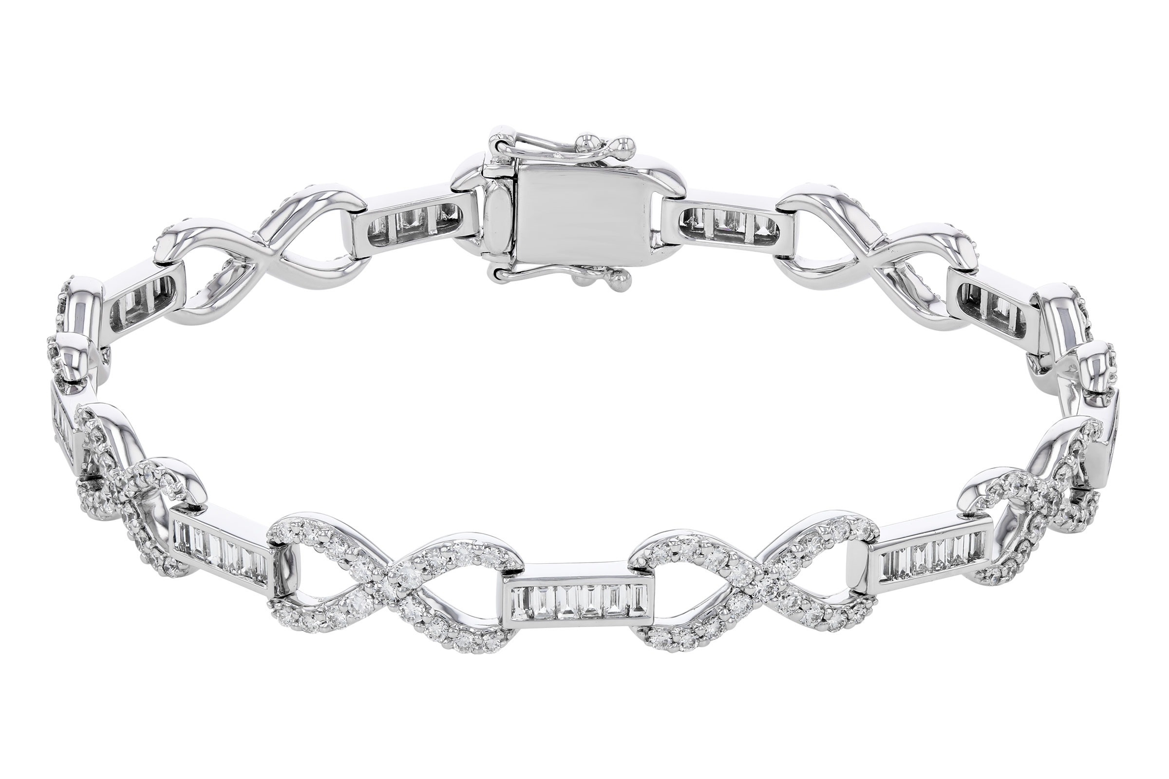H312-01880: BRACELET 1.00 TW BAG 2.45 TW (7")