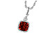 K220-25516: NECK 1.18 GARNET 1.20 TGW