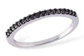 K221-16434: LDS WED RG .16 TW BLACK DIAS