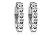 K222-02752: EARRINGS 2 CT TW