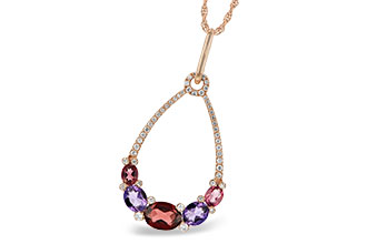 K223-85534: NECK 1.47 SEMI-PRECIOUS 1.67 TGW