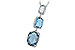 K224-79152: NECK 8.71 BLUE TOPAZ 8.89 TGW