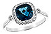 K225-64571: LDS RG 1.62 LONDON BLUE TOPAZ 1.78 TGW (7MM LBT)