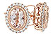 K225-64580: EARR 1.05 MORGANITE 1.30 TGW