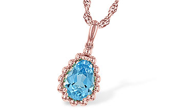 K225-67352: NECKLACE 1.55 CT BLUE TOPAZ