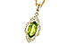 K226-60071: NECK .94 PERIDOT 1.05 TGW