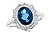 K226-61834: LDS RG 3.00 LONDON BLUE TOPAZ 3.16 TGW