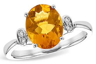 K226-61907: LDS RG 2.04 CITRINE 2.10 TGW (10x8MM CIT)
