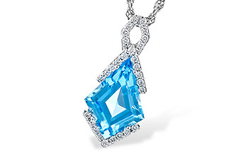 K309-29098: NECK 2.40 BLUE TOPAZ 2.53 TGW