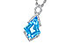 K309-29098: NECK 2.40 BLUE TOPAZ 2.53 TGW