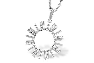 K309-31880: NECK .14 TW BAGUETTES