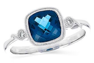 K310-18189: LDS RG 1.70 LONDON BLUE TOPAZ 1.75 TGW