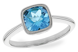 K310-24552: LDS RG 1.45 CT SWISS BLUE TOPAZ