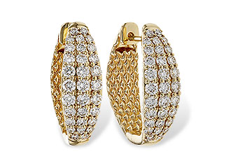 K311-12734: EARRINGS 1.50 TW