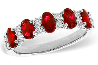 K311-12789: LDS WED RG 1.51 TW RUBY 1.80 TGW