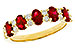 K311-12789: LDS WED RG 1.51 TW RUBY 1.80 TGW