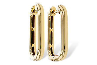 K311-15543: GOLD EARRINGS (23MM)
