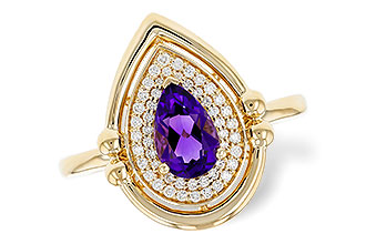 K312-00052: LDS RG .70 AMETHYST .86 TGW (8x5MM AMY)