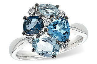 L225-64552: LDS RG 2.57 BLUE TOPAZ 2.65 TGW