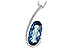 L225-64634: NECK 4.48 LONDON BLUE TOPAZ 4.60 TGW