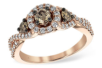 L225-70043: LDS DIA RG .23 BROWN CTR .97 TW