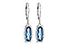 L226-60034: EARR 2.10 LONDON BLUE TOPAZ 2.28 TGW