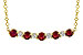 L226-62734: NECK .58 TW RUBY .70 TGW