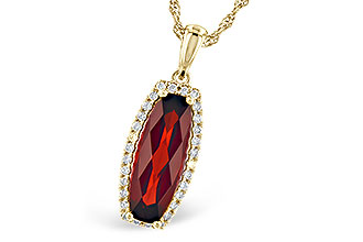 L309-29161: NECK 1.75 GARNET 1.87 TGW