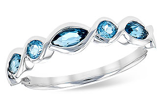 L309-30052: LDS RG .60 TW BLUE TOPAZ