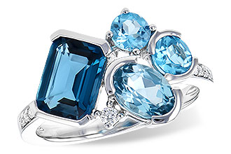 L309-33680: LDS RG 3.08 BLUE TOPAZ TW 3.15 TGW