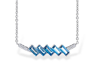 L309-34616: NECK .75 LONDON BLUE TOPAZ .80 TGW