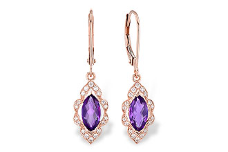 L309-35461: EARR .92 TW AMETHYST 1.07 TGW