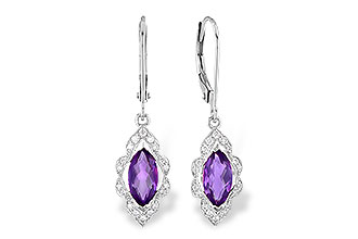 L309-35461: EARR .92 TW AMETHYST 1.07 TGW