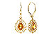 L310-20989: EARR .74 TW CITRINE .90 TGW