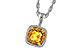 L310-24552: NECKLACE .75 CT CITRINE