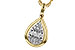L310-26389: NECKLACE .08 BAG .16 TW