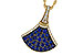 L311-12816: NECKLACE .71 TW SAPPHIRE .85 TGW