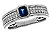 L311-15534: LDS RG .55 SAPPHIRE .88 TGW (5x4MM SA)