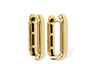 L311-15543: GOLD EARRINGS (15MM)