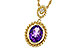 L311-17307: NECKLACE 1.38 AMETHYST 1.40 TGW (9x7MM AMY)