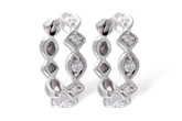 M037-45461: EARRINGS .22 TW