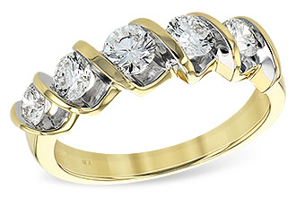 M129-32816: LDS WED RG 1.00CT TW