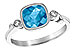 M222-97316: LDS RG 1.66 BLUE TOPAZ 1.71 TGW