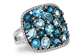 M223-86398: LDS RG 3.67 BLUE TOPAZ 3.94 TGW