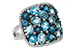 M223-86398: LDS RG 3.67 BLUE TOPAZ 3.94 TGW