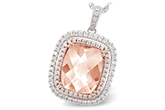 M224-76407: NECK 4.20 MORGANITE 4.66 TGW