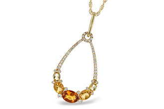 M224-76434: NECK 1.29 CITRINE 1.49 TGW