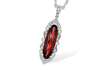 M226-60070: NECK 2.58 GARNET 2.70 TGW