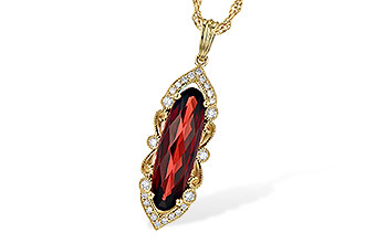 M226-60070: NECK 2.58 GARNET 2.70 TGW